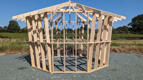 Glamping pod frame kit - ,, garden