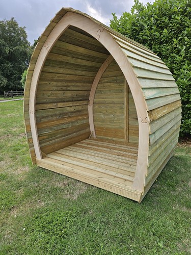 Garden pod logstore shed - garden,