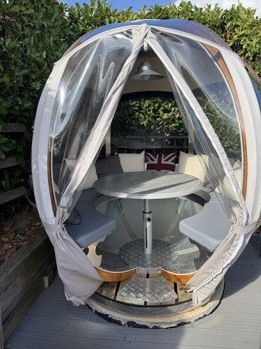 Ornate garden pod office - garden, pod/office